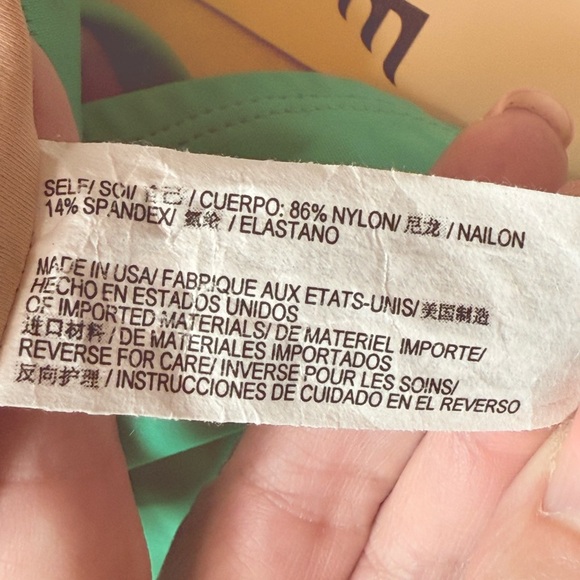 Heroine Sport Voyage One Maui High Leg Opening Low Scoop Back Size XL 14 16 - Picture 10 of 10